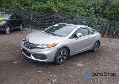 2015 Honda Civic Ex из США, поврежденный, VIN 2HGFG3B89FH503414